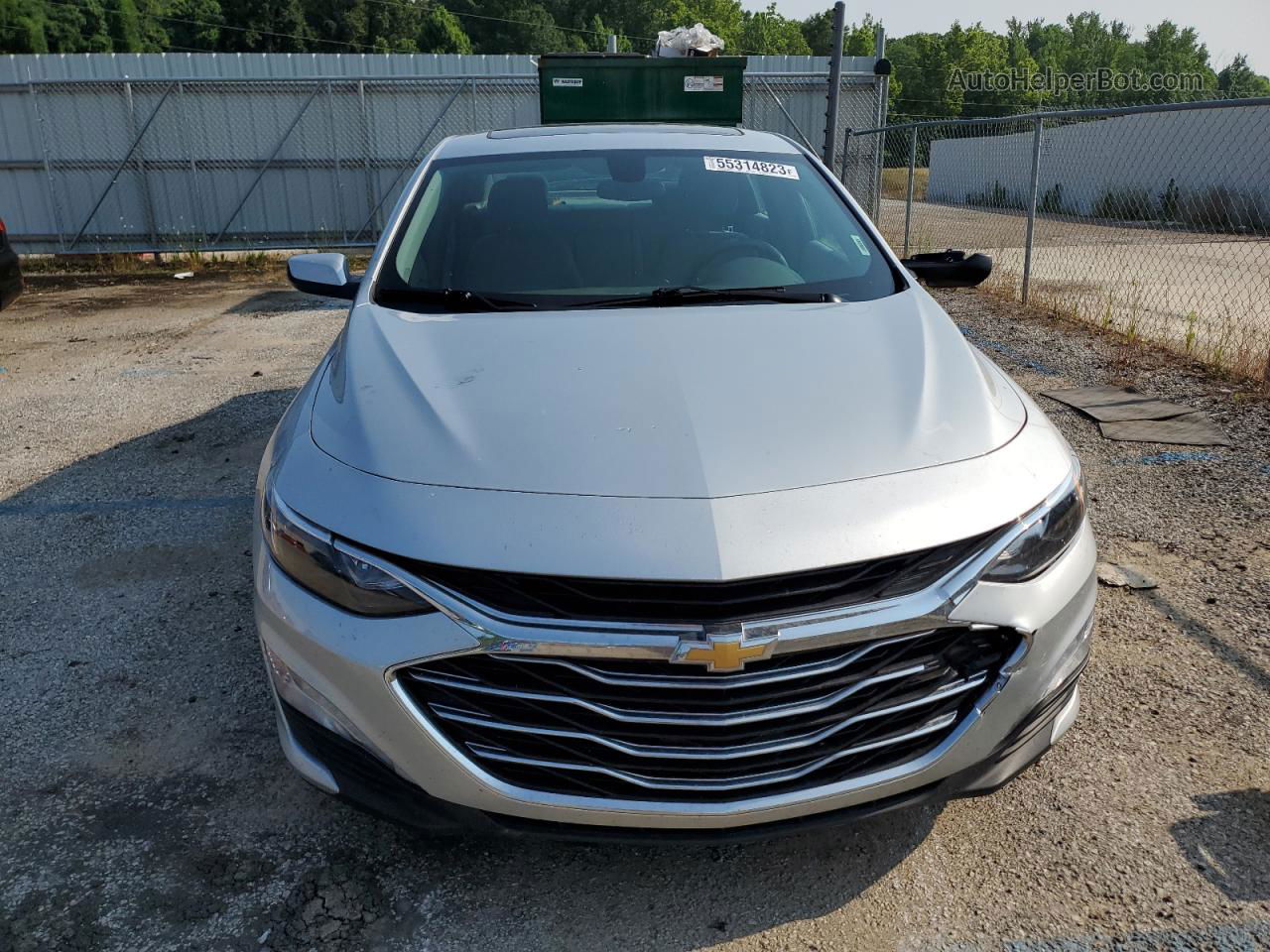 2021 Chevrolet Malibu Lt Серебряный vin: 1G1ZD5ST9MF004091