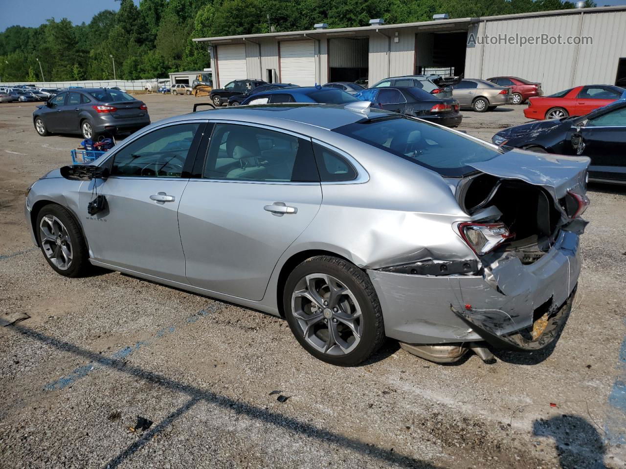 2021 Chevrolet Malibu Lt Серебряный vin: 1G1ZD5ST9MF004091