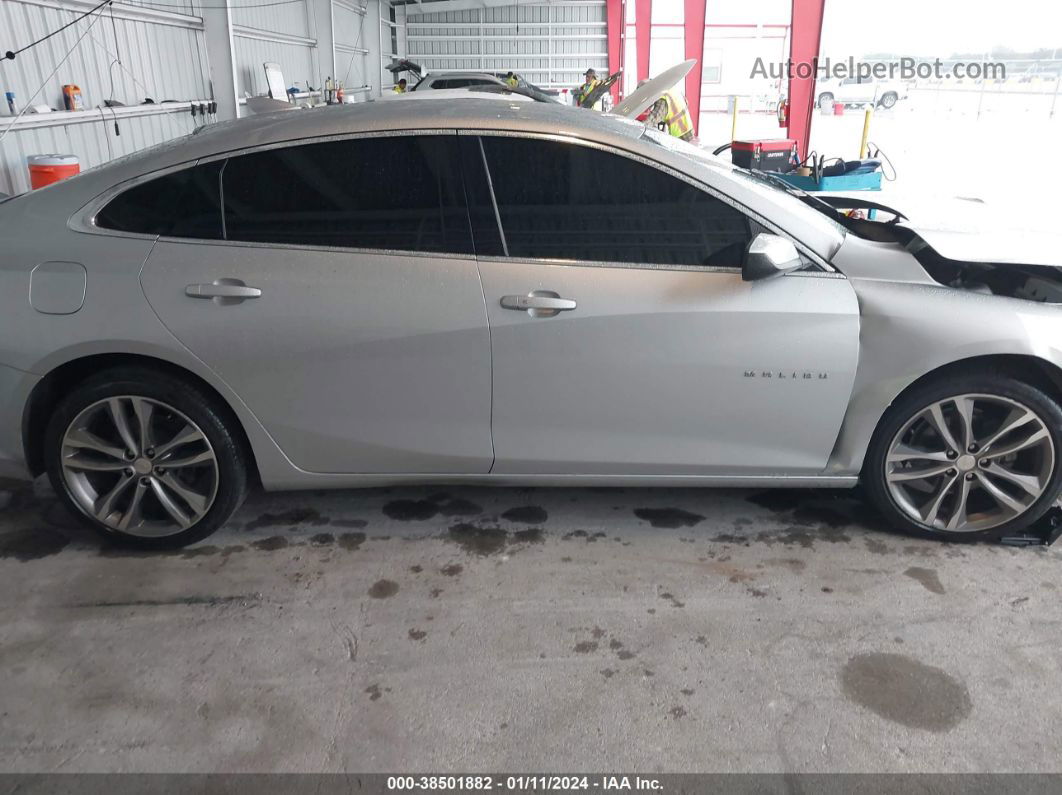 2021 Chevrolet Malibu Fwd Lt Silver vin: 1G1ZD5ST9MF004270