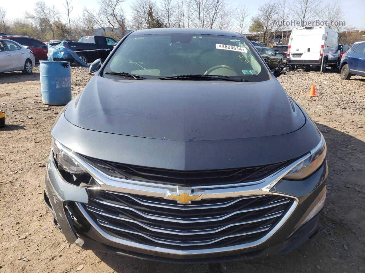 2021 Chevrolet Malibu Lt Gray vin: 1G1ZD5ST9MF012191