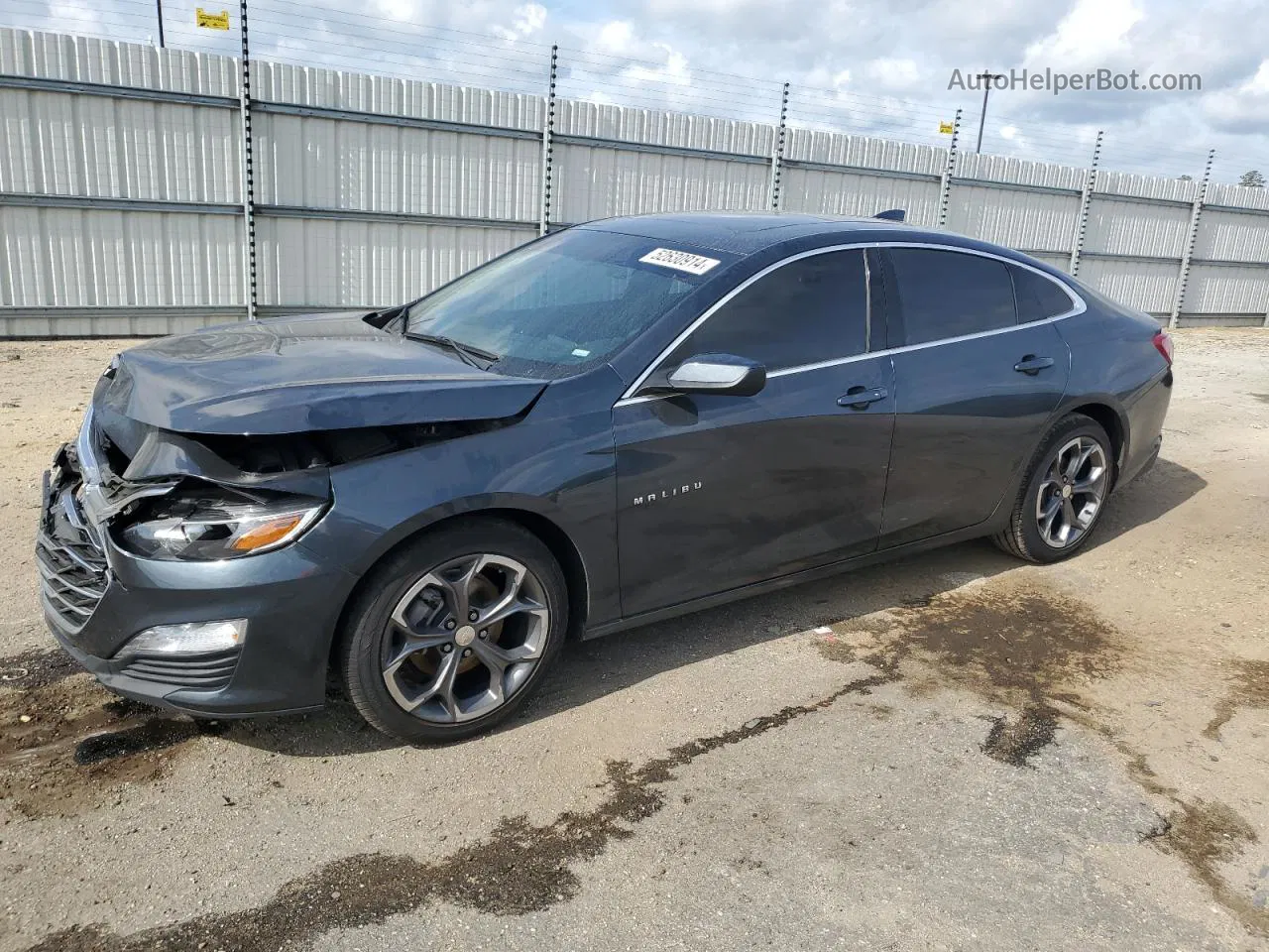 2021 Chevrolet Malibu Lt Charcoal vin: 1G1ZD5ST9MF017004