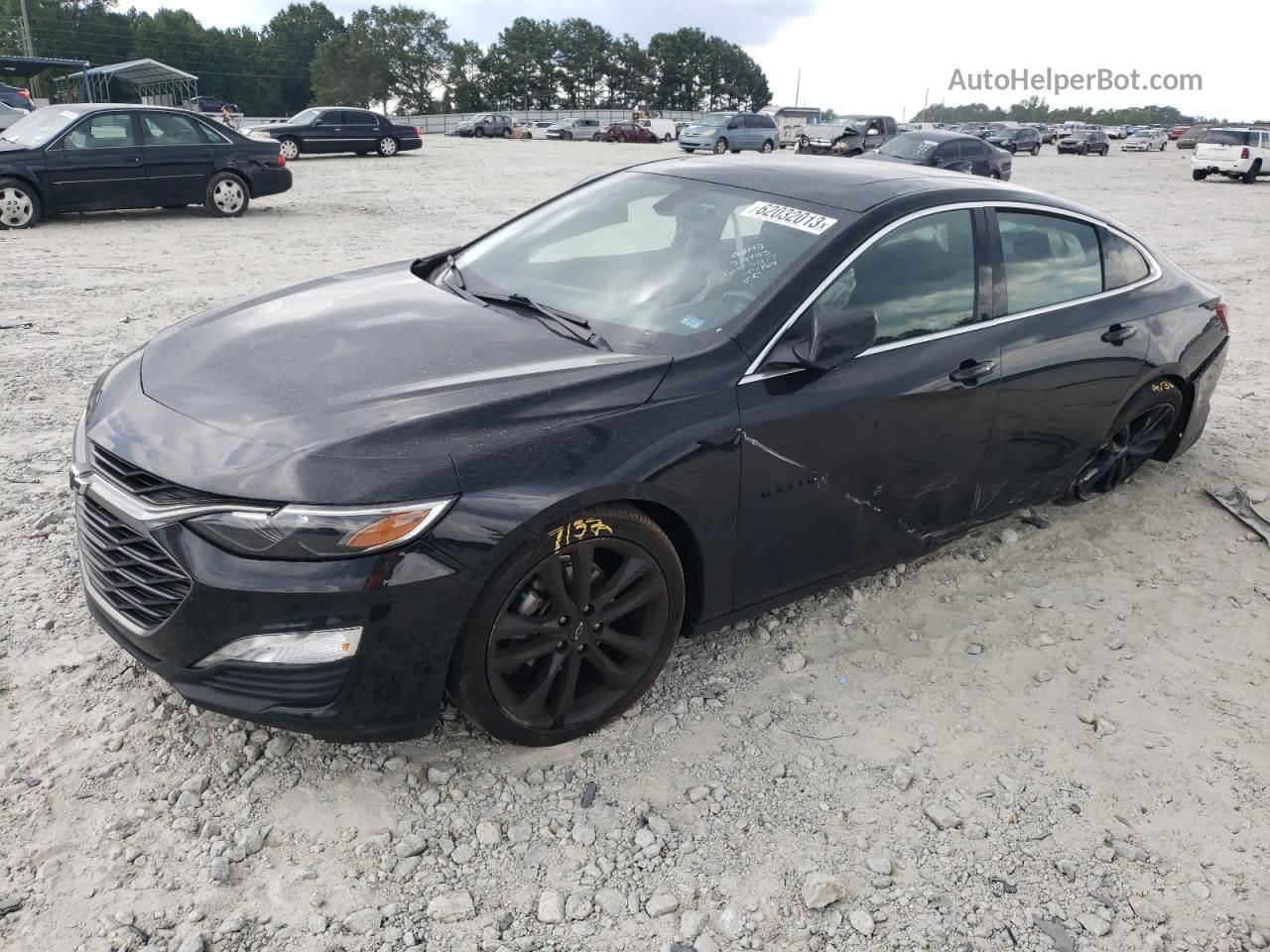 2021 Chevrolet Malibu Lt Black vin: 1G1ZD5ST9MF018217