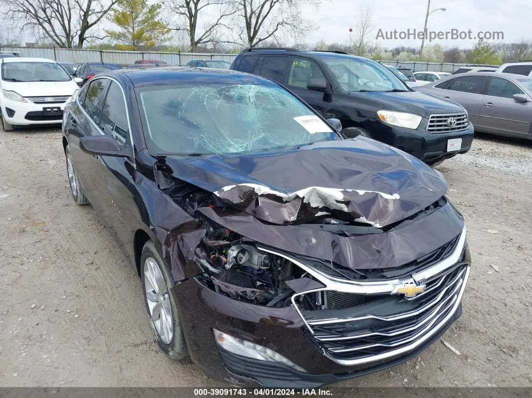 2021 Chevrolet Malibu Fwd Lt Бордовый vin: 1G1ZD5ST9MF025426