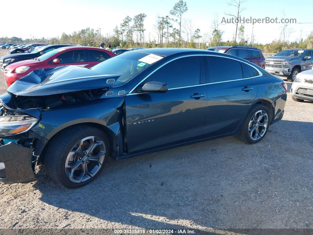 2021 Chevrolet Malibu Fwd Lt Blue vin: 1G1ZD5ST9MF030271