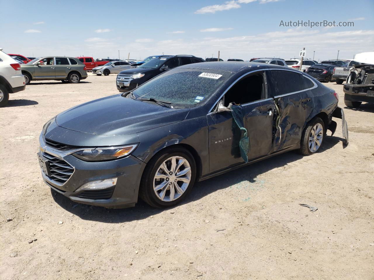 2021 Chevrolet Malibu Lt Black vin: 1G1ZD5ST9MF031887