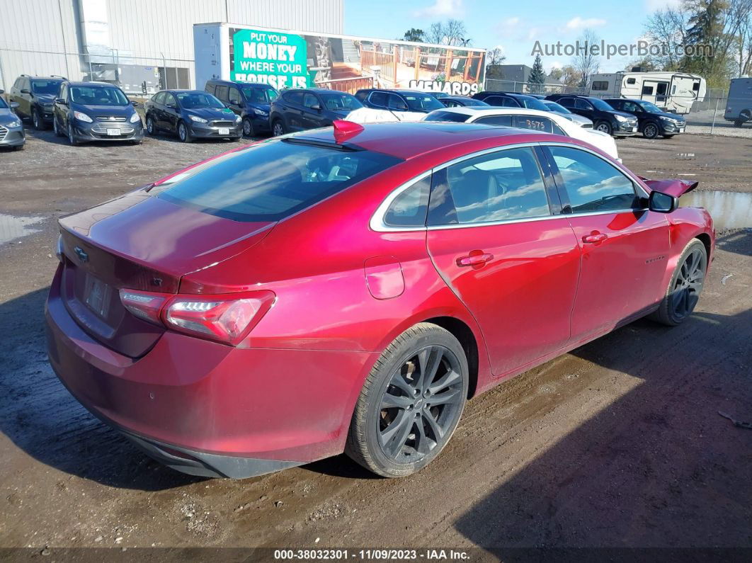 2021 Chevrolet Malibu Fwd Lt Бордовый vin: 1G1ZD5ST9MF055610