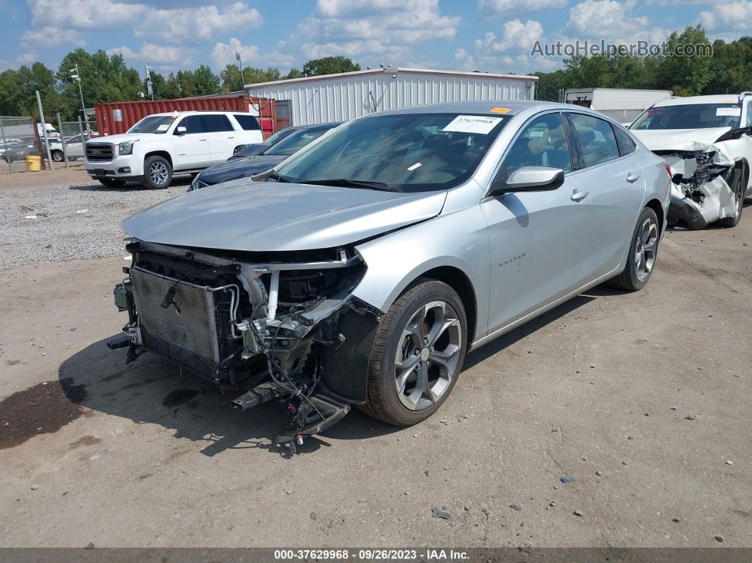 2021 Chevrolet Malibu Lt Silver vin: 1G1ZD5ST9MF058734