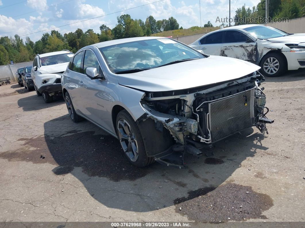 2021 Chevrolet Malibu Lt Silver vin: 1G1ZD5ST9MF058734