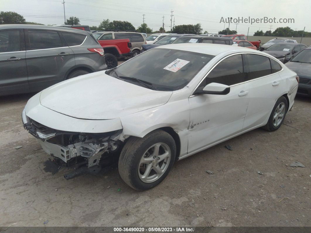 2021 Chevrolet Malibu Lt White vin: 1G1ZD5ST9MF067188