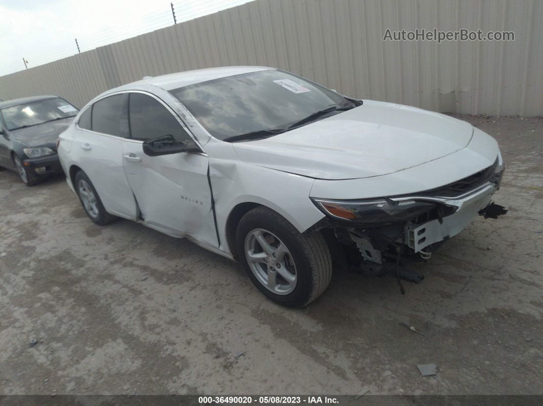 2021 Chevrolet Malibu Lt White vin: 1G1ZD5ST9MF067188