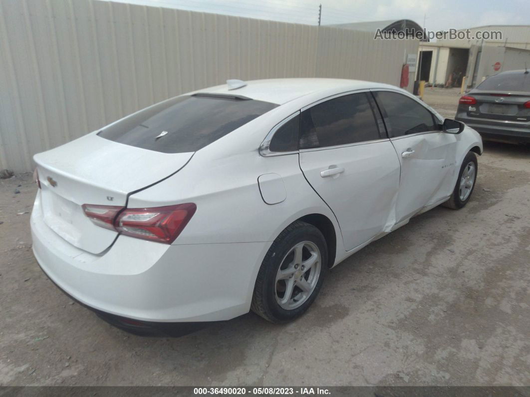 2021 Chevrolet Malibu Lt White vin: 1G1ZD5ST9MF067188