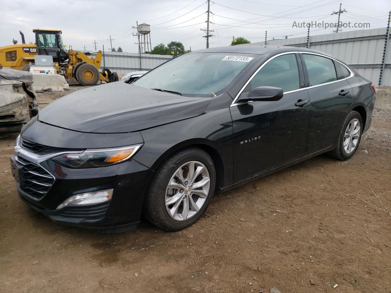 2021 Chevrolet Malibu Lt Black vin: 1G1ZD5ST9MF072035