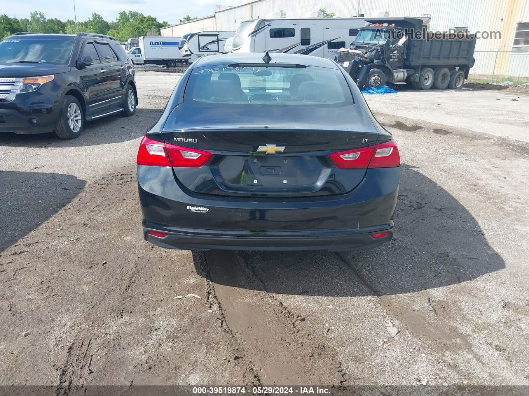 2018 Chevrolet Malibu Lt Черный vin: 1G1ZD5STXJF101974