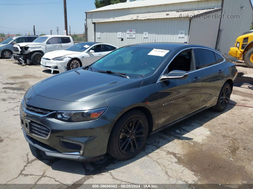 2018 Chevrolet Malibu Lt Gray vin: 1G1ZD5STXJF214985