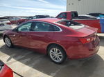 2018 Chevrolet Malibu Lt Maroon vin: 1G1ZD5STXJF221547