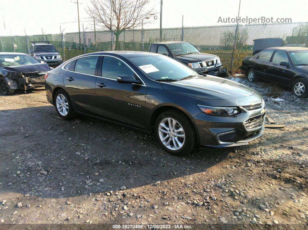 2018 Chevrolet Malibu Lt Gray vin: 1G1ZD5STXJF232919