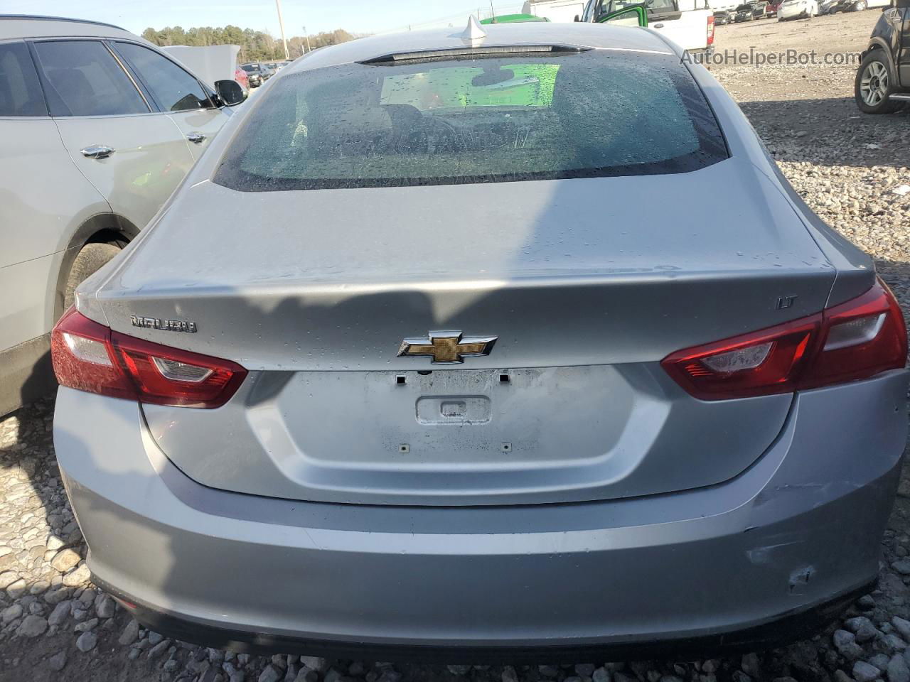 2018 Chevrolet Malibu Lt Silver vin: 1G1ZD5STXJF236369