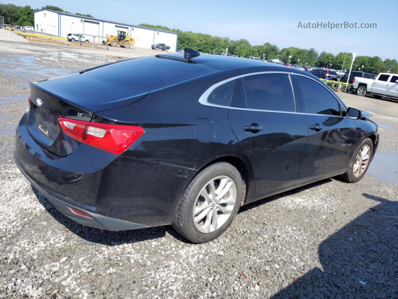 2018 Chevrolet Malibu Lt Black vin: 1G1ZD5STXJF267671