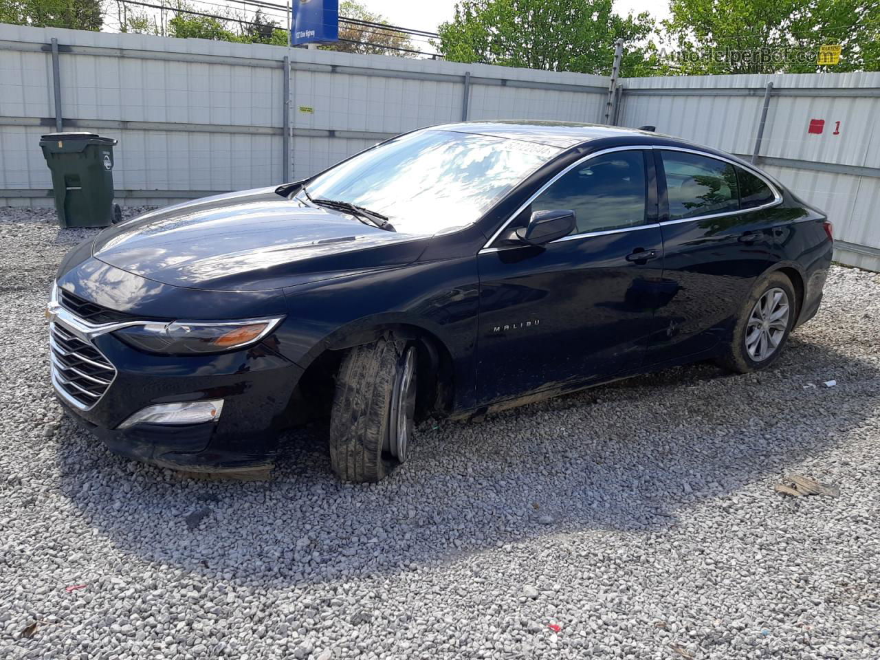 2021 Chevrolet Malibu Lt Black vin: 1G1ZD5STXMF008523