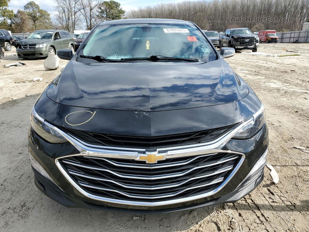 2021 Chevrolet Malibu Lt Black vin: 1G1ZD5STXMF020364