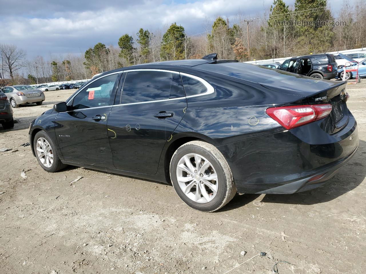 2021 Chevrolet Malibu Lt Black vin: 1G1ZD5STXMF020364