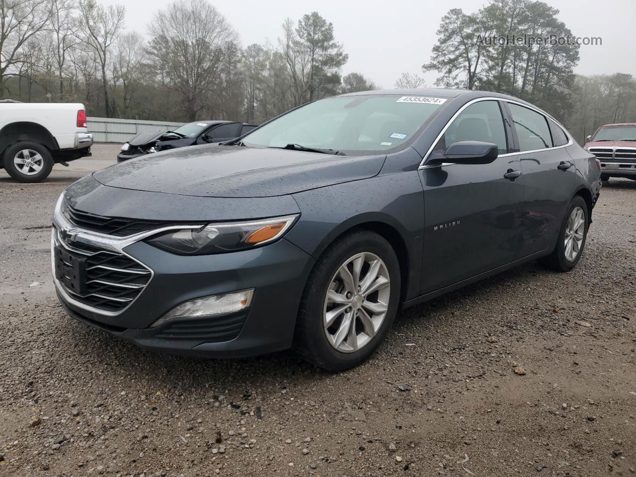 2021 Chevrolet Malibu Lt Серый vin: 1G1ZD5STXMF043840