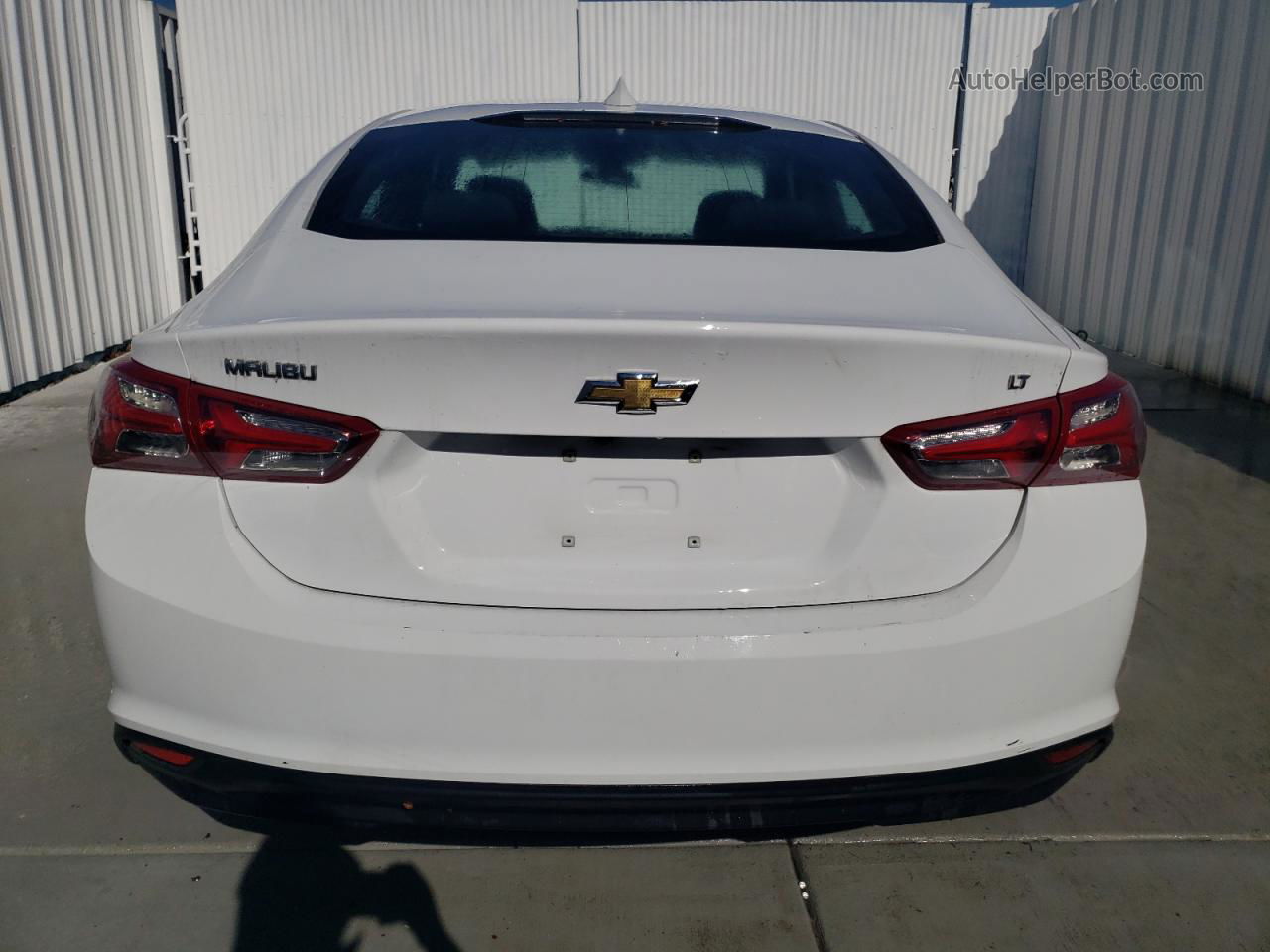 2021 Chevrolet Malibu Lt White vin: 1G1ZD5STXMF071184