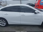 2021 Chevrolet Malibu Fwd Lt White vin: 1G1ZD5STXMF072237