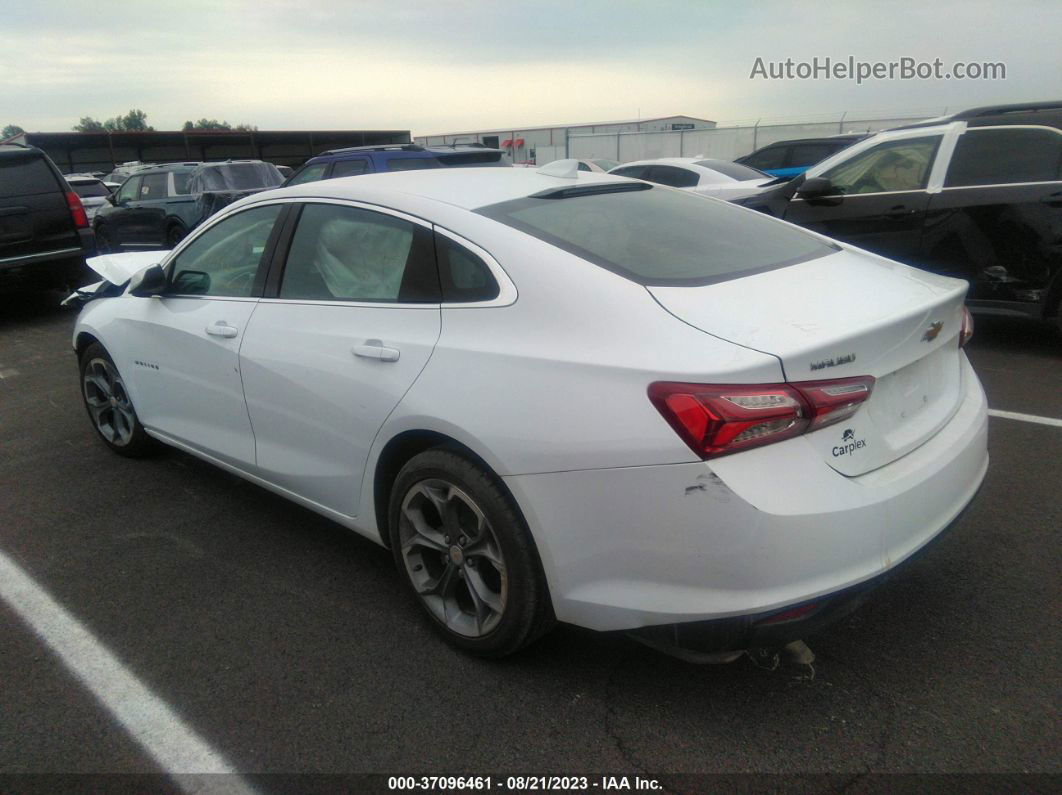 2021 Chevrolet Malibu Fwd Lt White vin: 1G1ZD5STXMF073579