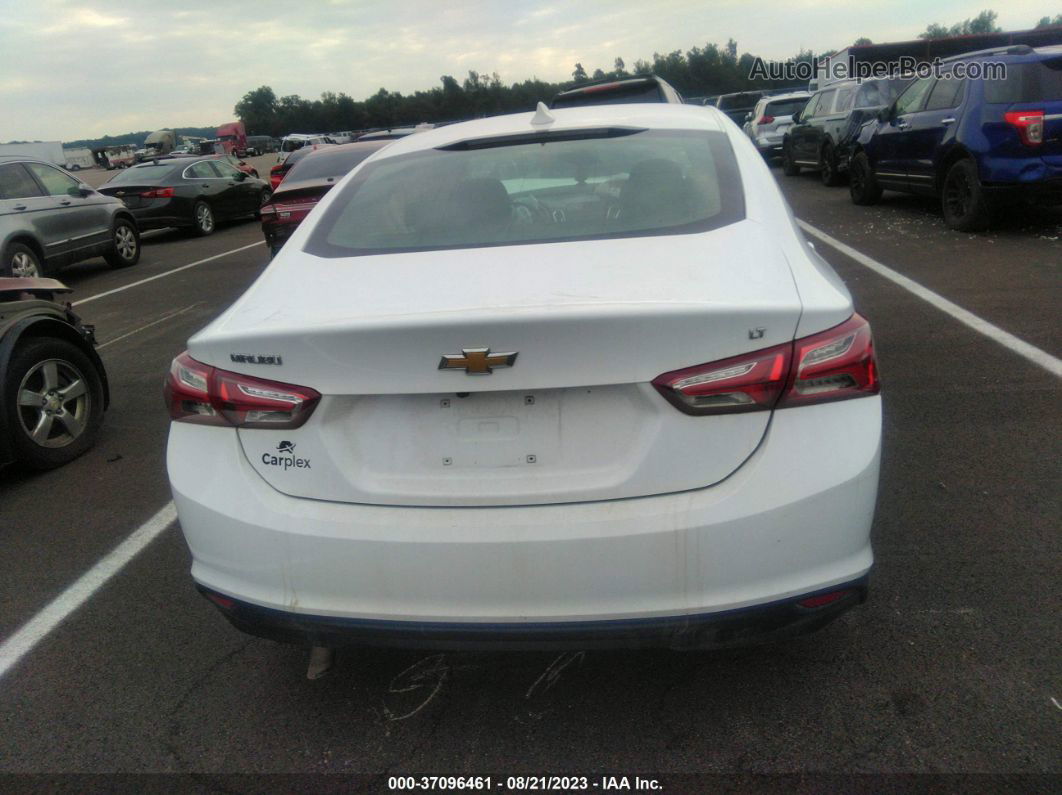 2021 Chevrolet Malibu Fwd Lt White vin: 1G1ZD5STXMF073579