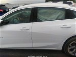 2021 Chevrolet Malibu Fwd Lt Белый vin: 1G1ZD5STXMF073579