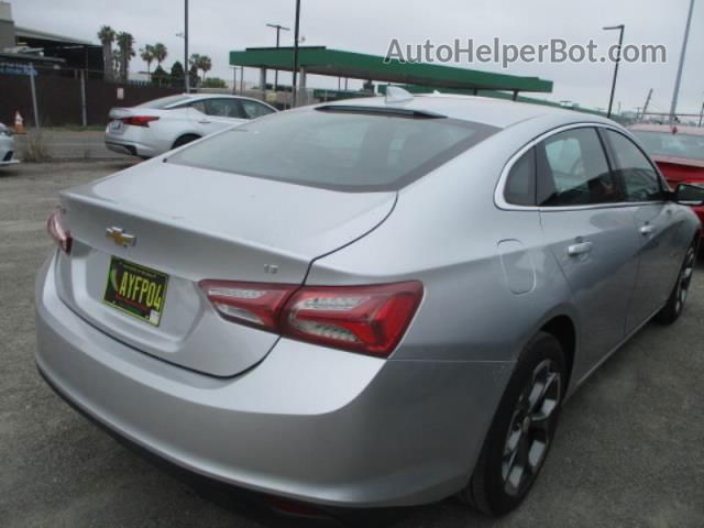 2021 Chevrolet Malibu Lt Silver vin: 1G1ZD5STXMF073968