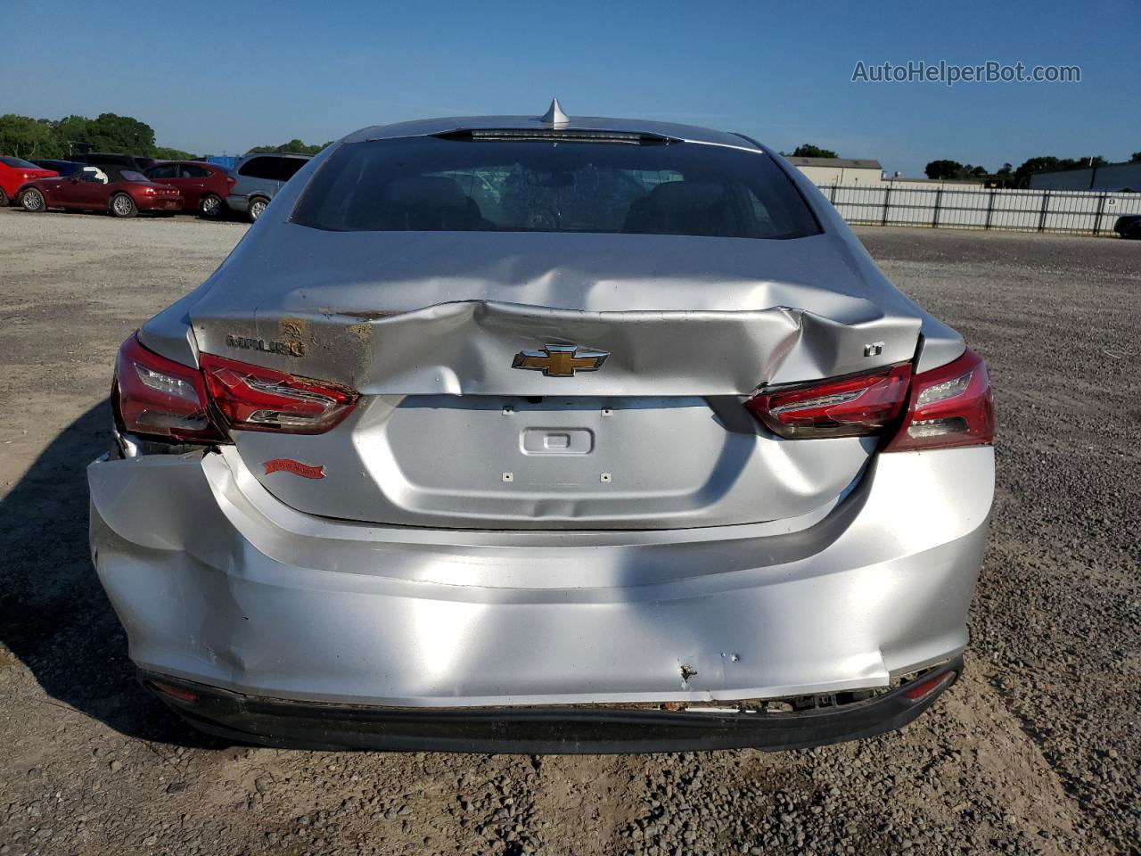 2021 Chevrolet Malibu Lt Silver vin: 1G1ZD5STXMF076160