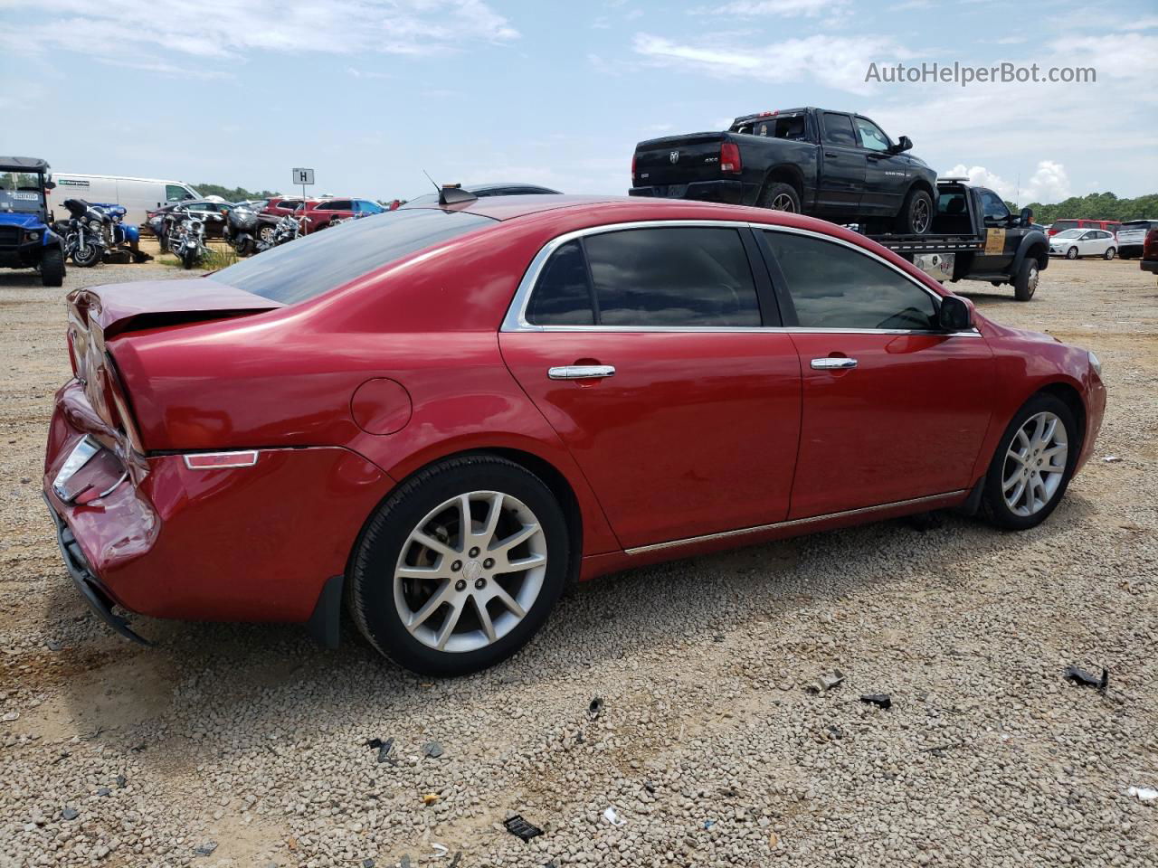 2012 Chevrolet Malibu Ltz Maroon vin: 1G1ZE5E00CF256115