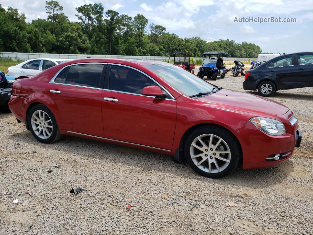 2012 Chevrolet Malibu Ltz Темно-бордовый vin: 1G1ZE5E00CF256115