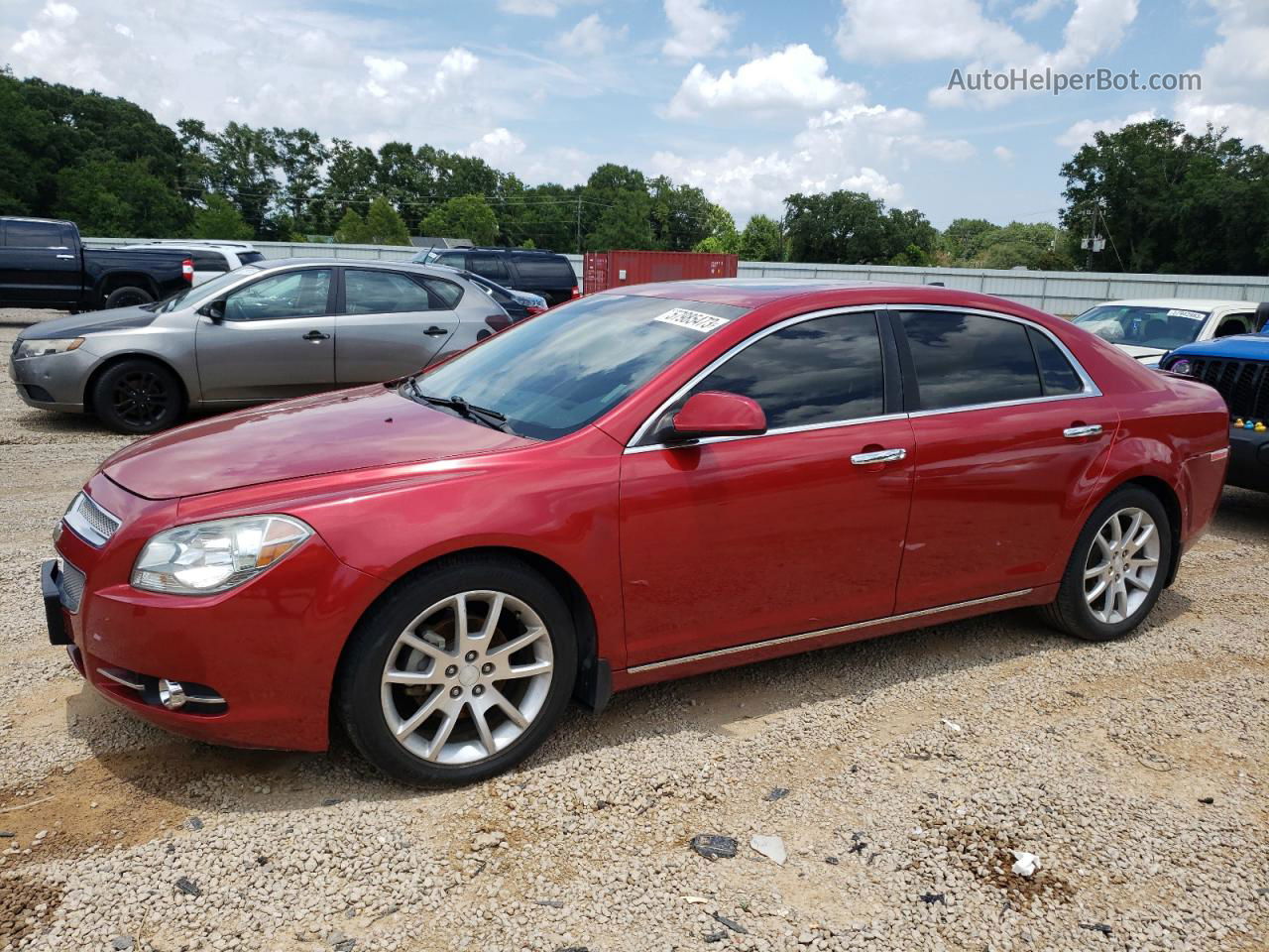 2012 Chevrolet Malibu Ltz Maroon vin: 1G1ZE5E00CF256115