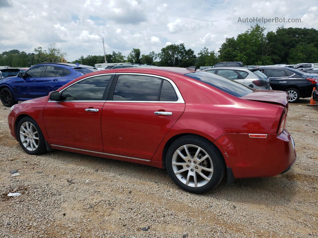 2012 Chevrolet Malibu Ltz Maroon vin: 1G1ZE5E00CF256115