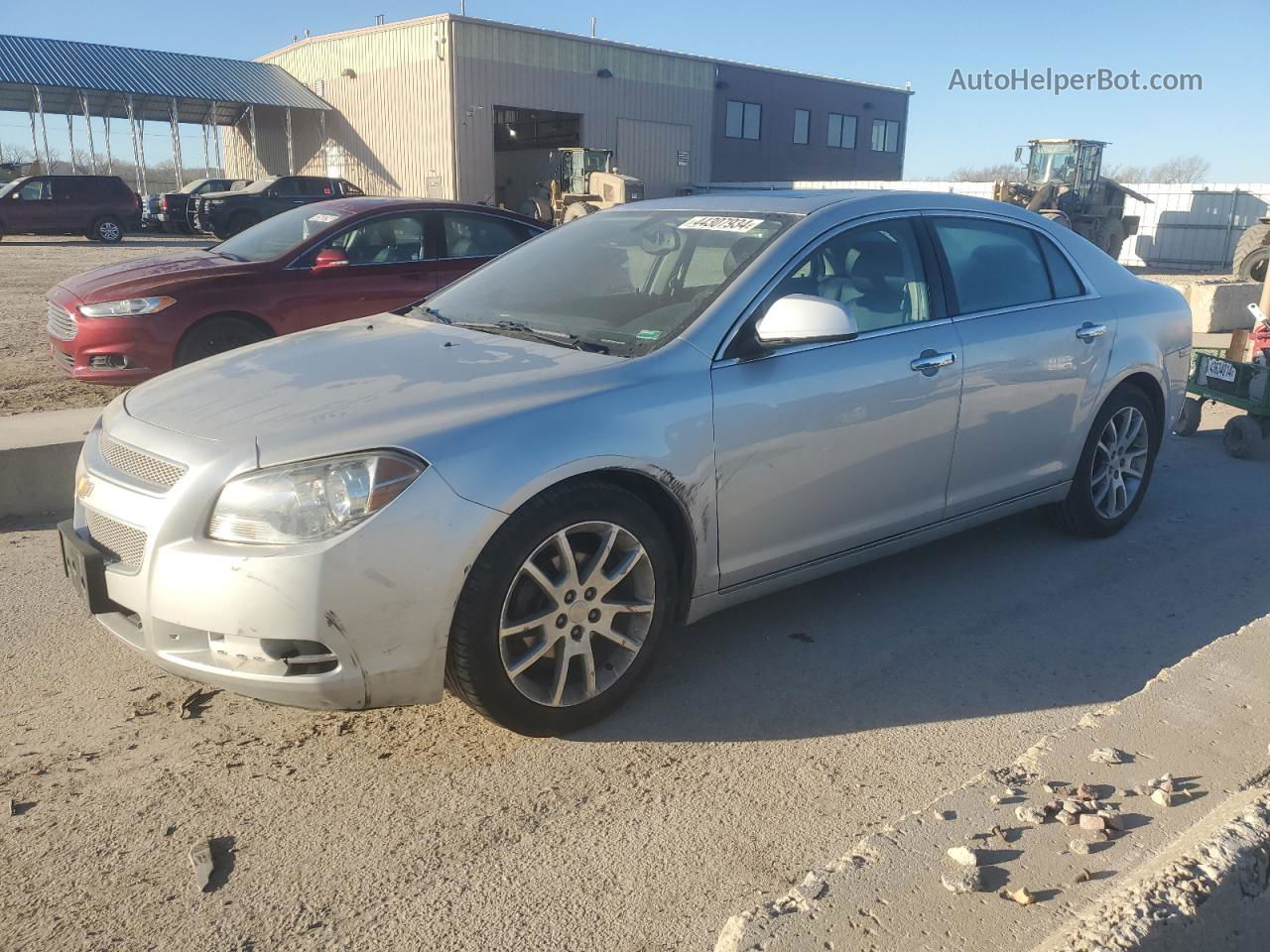 2012 Chevrolet Malibu Ltz Silver vin: 1G1ZE5E03CF113613