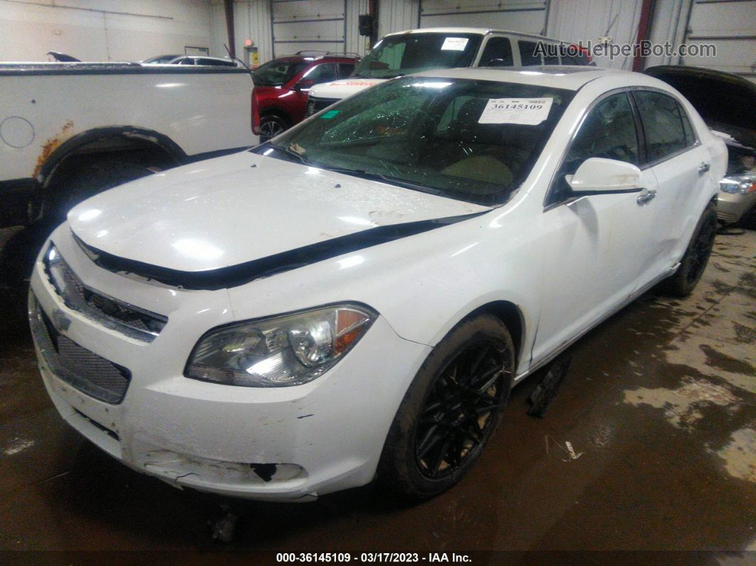 2012 Chevrolet Malibu Ltz W/1lz White vin: 1G1ZE5E04CF209928