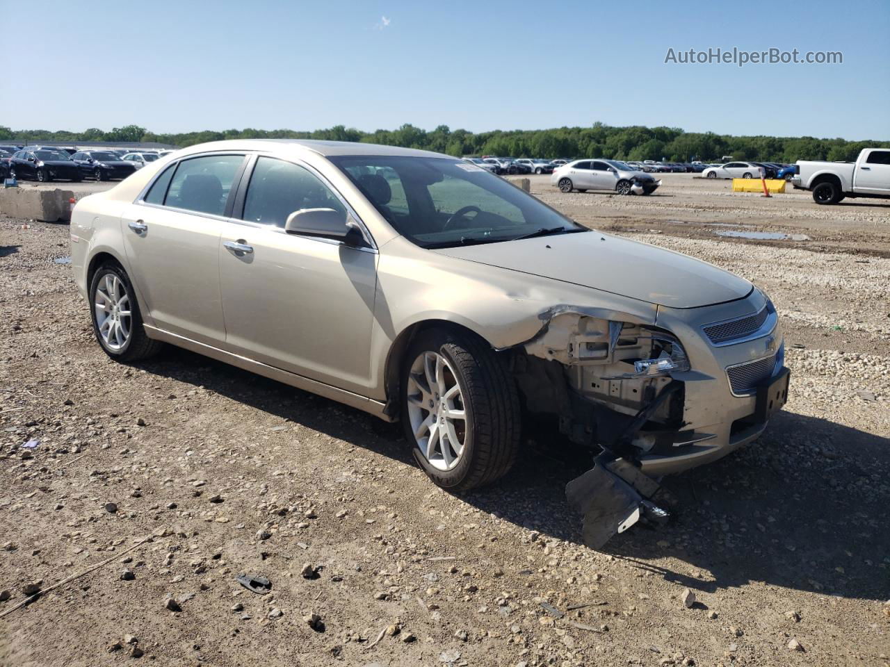 2012 Chevrolet Malibu Ltz Tan vin: 1G1ZE5E04CF316929