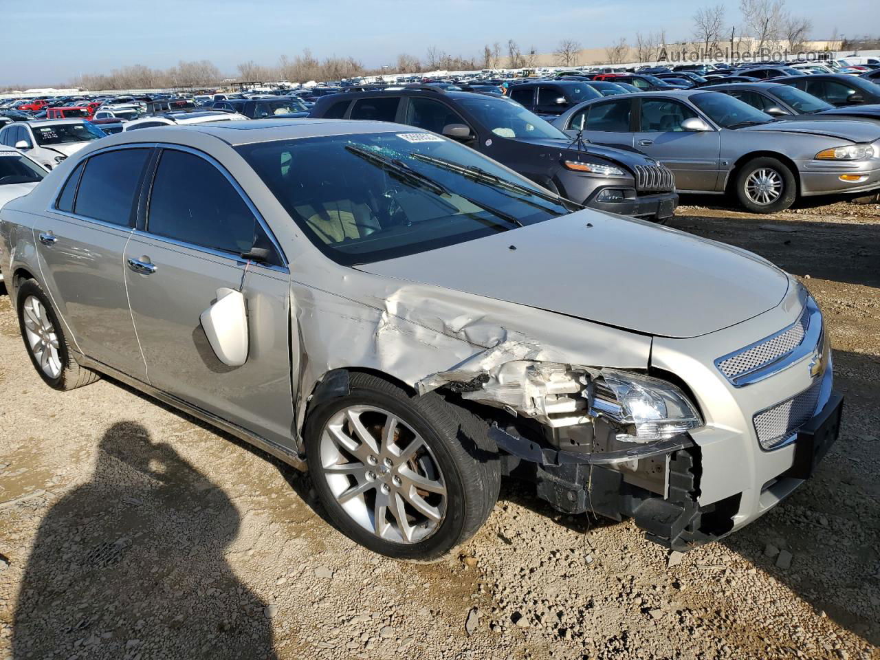 2012 Chevrolet Malibu Ltz Gold vin: 1G1ZE5E05CF214006