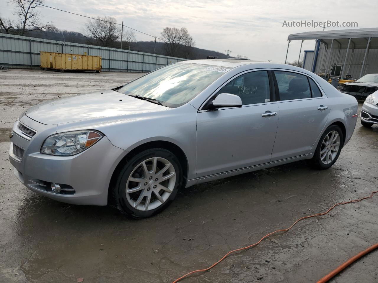 2012 Chevrolet Malibu Ltz Silver vin: 1G1ZE5E08CF197427