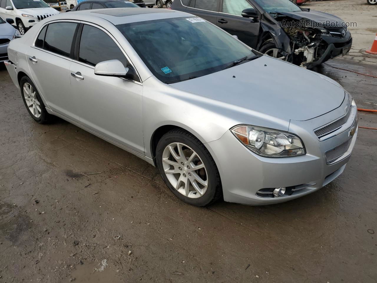 2012 Chevrolet Malibu Ltz Серебряный vin: 1G1ZE5E08CF197427