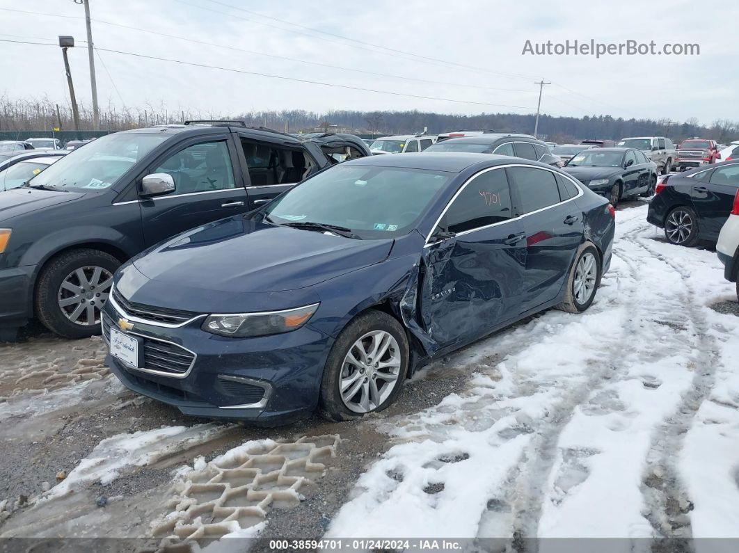 2017 Chevrolet Malibu 1lt Dark Blue vin: 1G1ZE5ST0HF103482