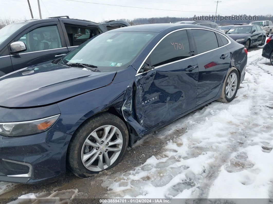 2017 Chevrolet Malibu 1lt Dark Blue vin: 1G1ZE5ST0HF103482