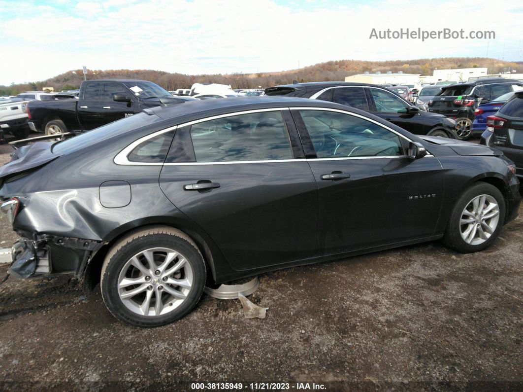 2017 Chevrolet Malibu 1lt Gray vin: 1G1ZE5ST0HF117642