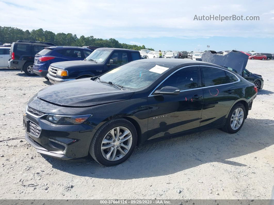 2017 Chevrolet Malibu 1lt Black vin: 1G1ZE5ST0HF122453