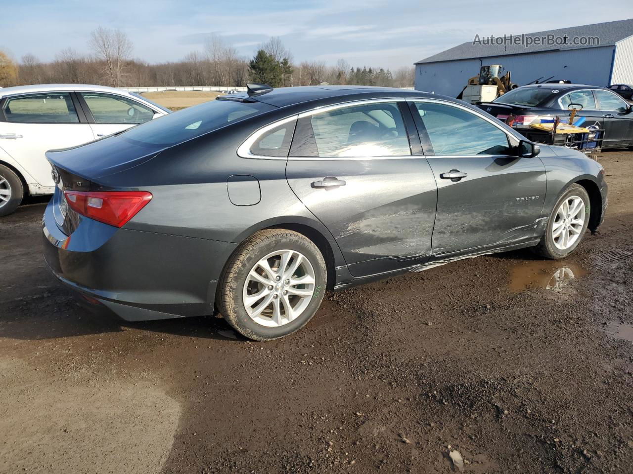 2017 Chevrolet Malibu Lt Угольный vin: 1G1ZE5ST0HF139320