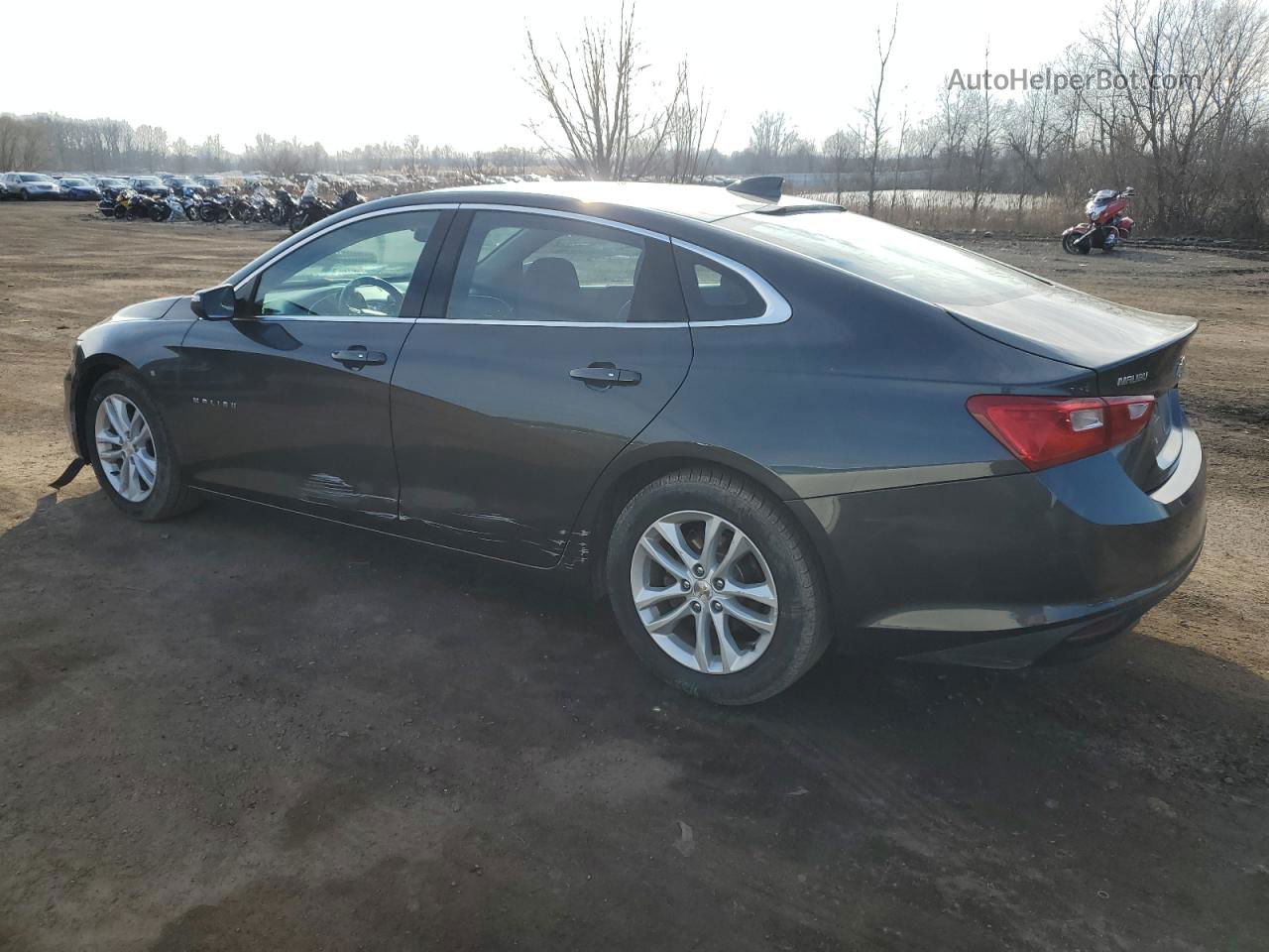 2017 Chevrolet Malibu Lt Charcoal vin: 1G1ZE5ST0HF139320