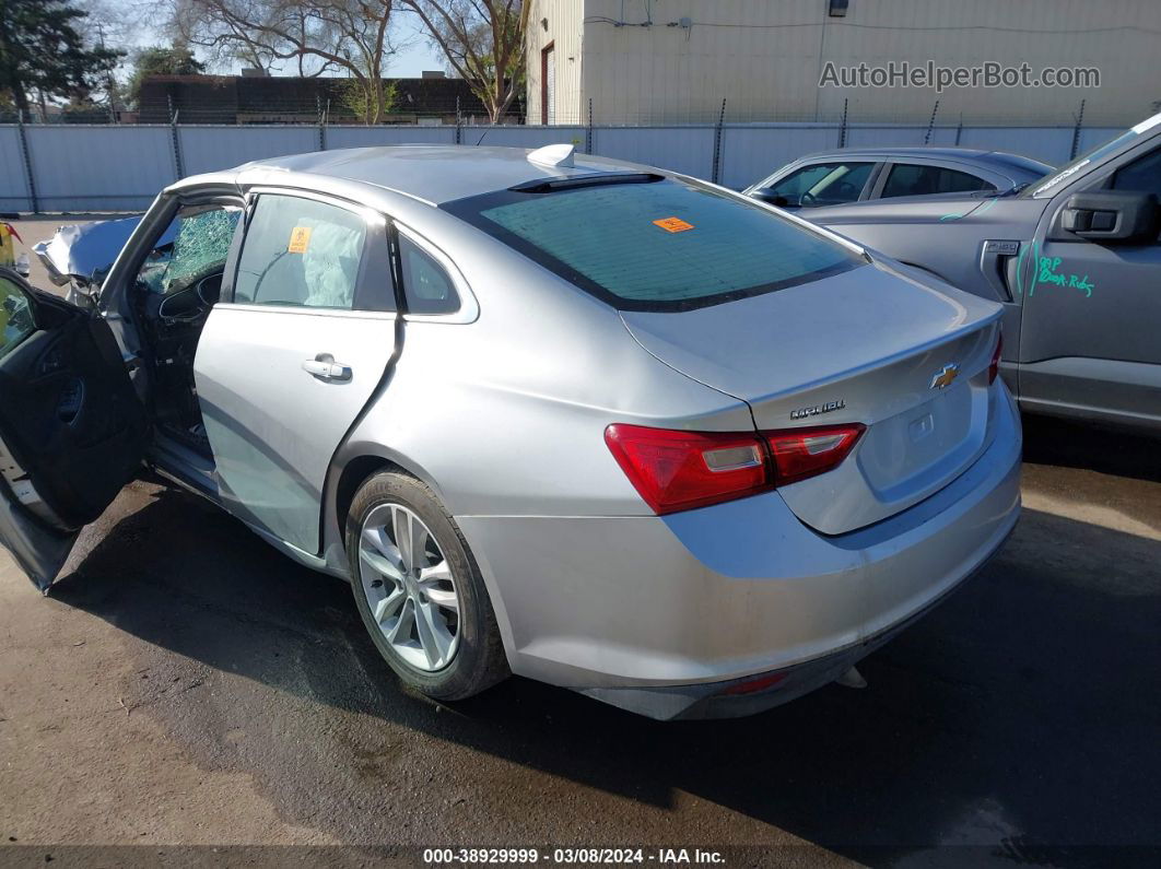 2017 Chevrolet Malibu 1lt Silver vin: 1G1ZE5ST0HF153475